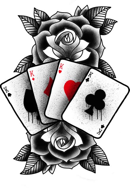 playing card tattoos|playing cards tattoo drawings.